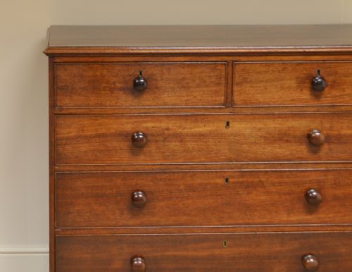 fig 2. Quality Country House George III Antique Chest of Drawers