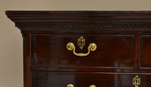 fig 2. Georgian Walnut Antique Chest on Stand
