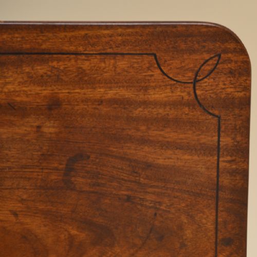 fig 2. Regency Country House Mahogany Antique Tripod Table