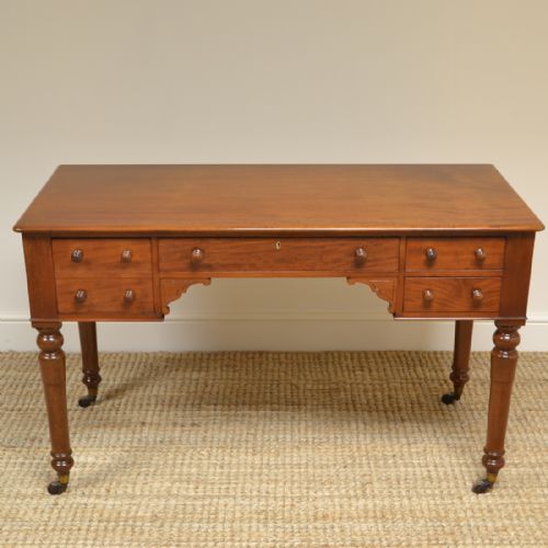 High Quality Victorian Mahogany Antique Writing Desk