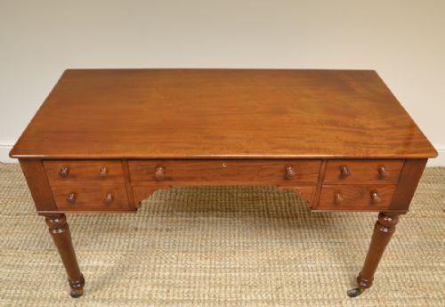fig 2. High Quality Victorian Mahogany Antique Writing Desk