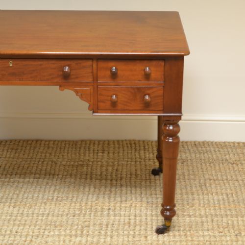fig 3. High Quality Victorian Mahogany Antique Writing Desk