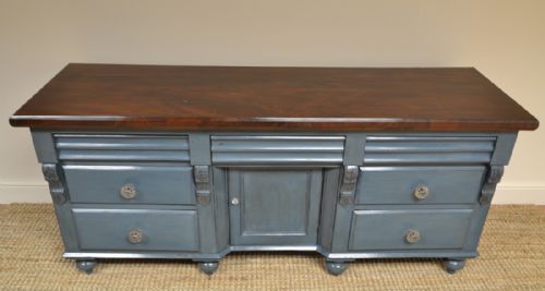 fig 2. Country Painted Victorian Antique Dresser Base