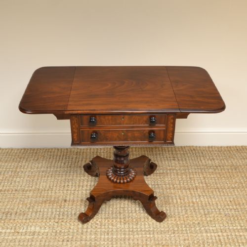 fig 2. Gillows Quality Regency Mahogany Small Antique Sofa Table