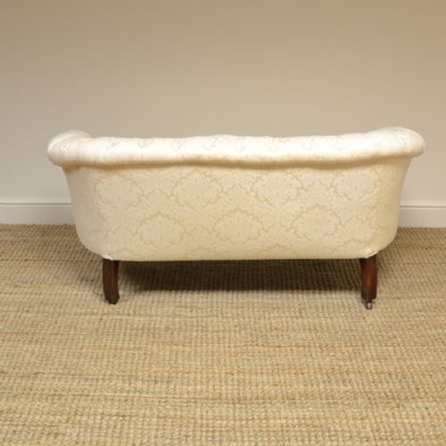 fig 1. Small Victorian Walnut Antique Settee