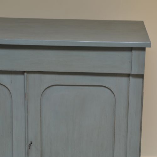 fig 1. Country House Victorian Painted Antique Cupboard