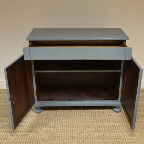 fig 2. Country House Victorian Painted Antique Cupboard