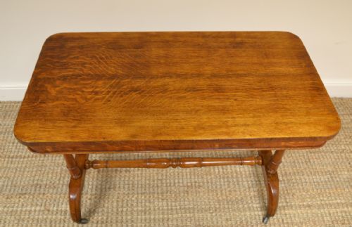 fig 3. Quality William IV Oak Antique Centre Table
