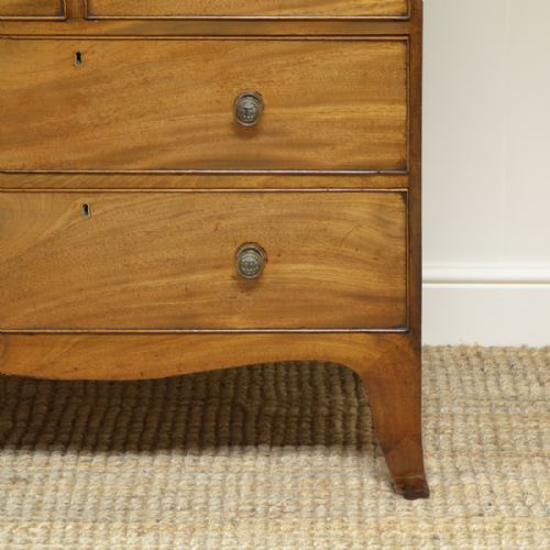 fig 3. Small Regency Mahogany Antique Chest of Drawers