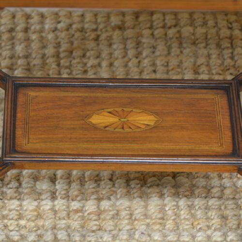 fig 2. Small Victorian Rosewood Inlaid Antique Sofa Table