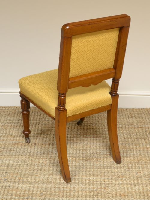 fig 1. Spectacular Set of 8 Victorian Solid Oak Antique Dining Chairs