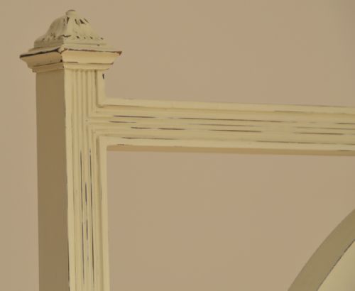 fig 1. Victorian Painted Antique Cheval Mirror