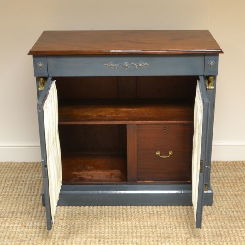 fig 2. Victorian Neoclassical Antique Painted Cupboard