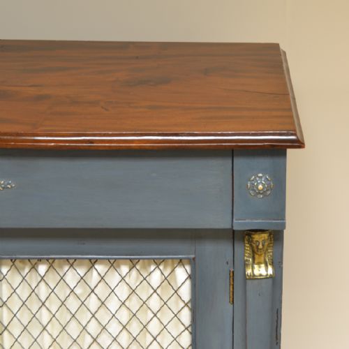 fig 3. Victorian Neoclassical Antique Painted Cupboard