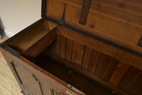 fig 1. Country Period Oak Antique Mule Chest