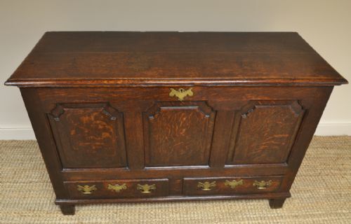 fig 3. Country Period Oak Antique Mule Chest