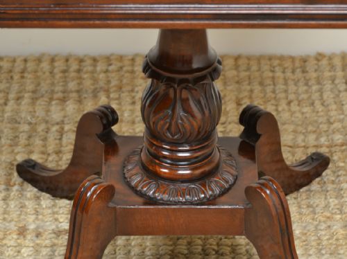 fig 2. Fine Regency Mahogany Antique Lamp Table