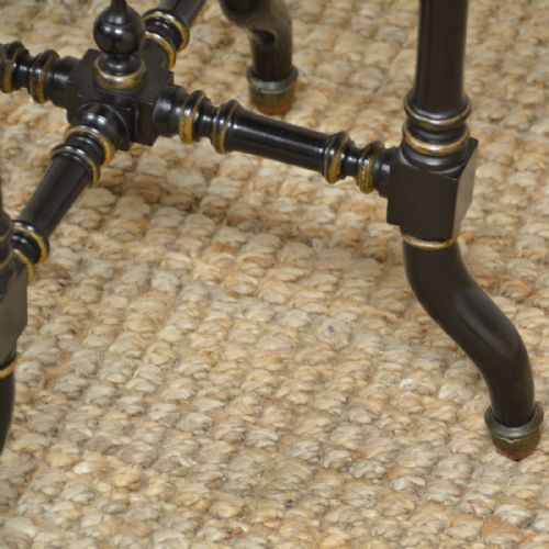 fig 3. Victorian Arts & Crafts Ebonized Occasional Lamp Table