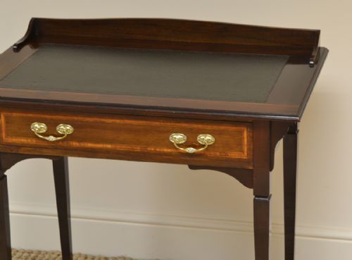 fig 2. Quality Victorian Walnut Antique Writing Table