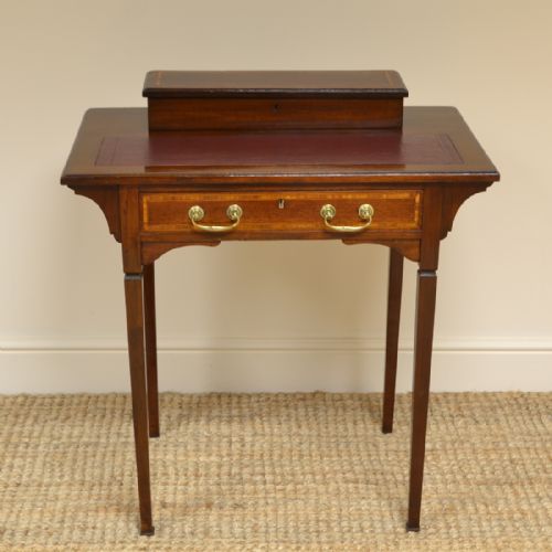 Fine Quality Victorian Mahogany Antique Writing Table