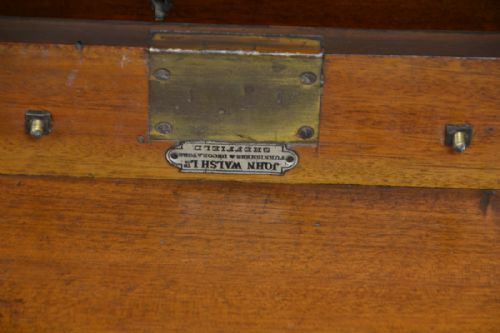 fig 1. Fine Quality Victorian Mahogany Antique Writing Table