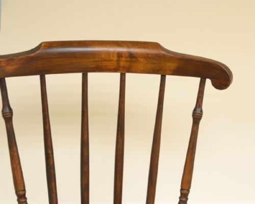 fig 2. Unusual Twelve Country House Ibex Penny Windsor Antique Kitchen Chairs