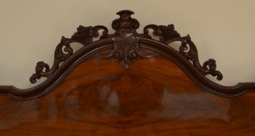 fig 2. Magnificent Large Serpentine Fronted Antique Victorian Sideboard