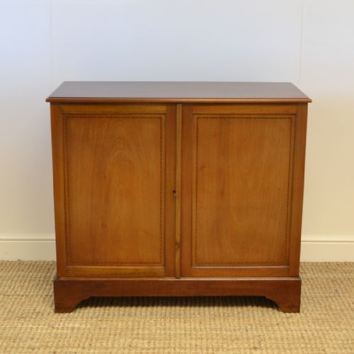 Edwardian Walnut Antique Press Cupboard