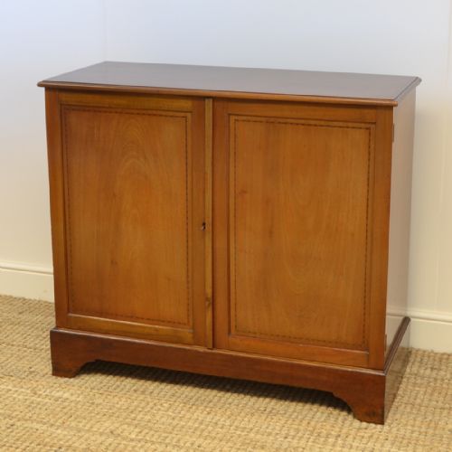 fig 1. Edwardian Walnut Antique Press Cupboard
