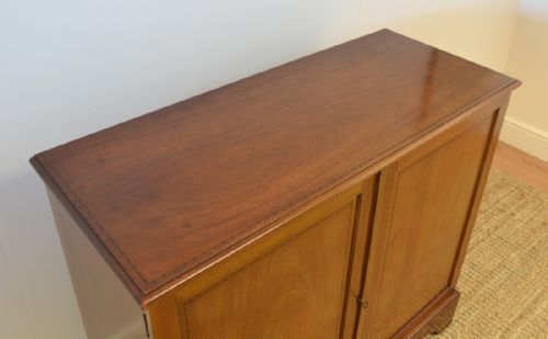 fig 2. Edwardian Walnut Antique Press Cupboard