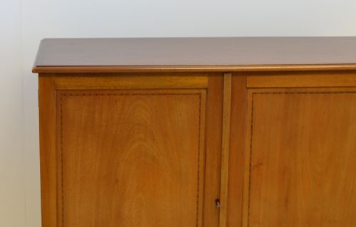 fig 3. Edwardian Walnut Antique Press Cupboard