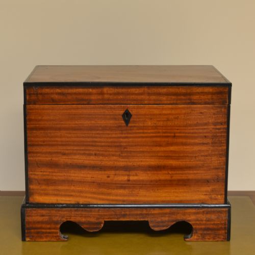 Quality Georgian Satinwood Antique Storage Box