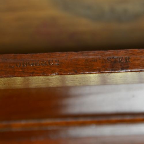 fig 3. High Quality Regency Mahogany Antique Library Steps – Lodge & Co