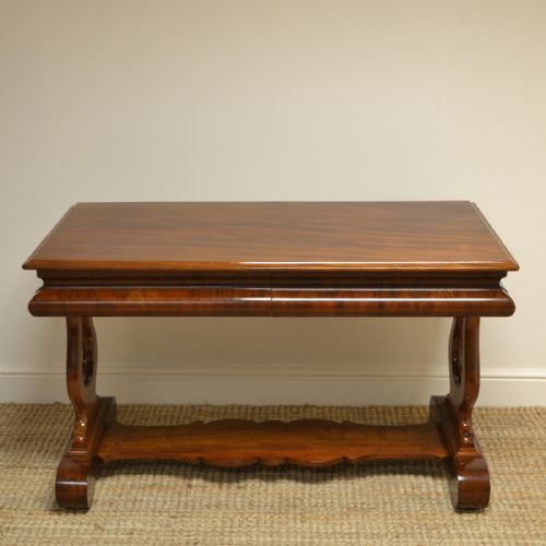 Outstanding Victorian Mahogany Antique Console Table