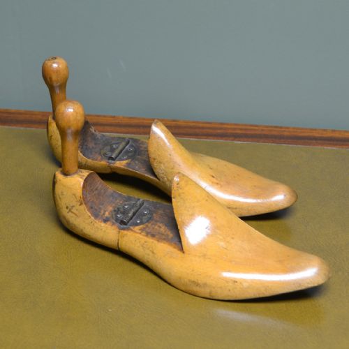 fig 2. Decorative Pair of Vintage Shoe Lasts