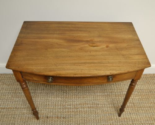 fig 1. Fine Regency Mahogany Country House Antique Side Table