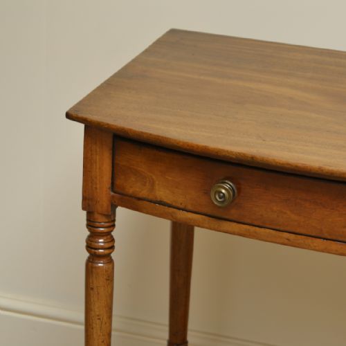fig 2. Fine Regency Mahogany Country House Antique Side Table