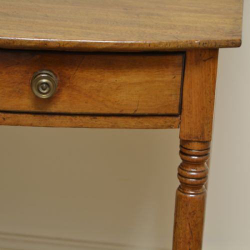 fig 3. Fine Regency Mahogany Country House Antique Side Table