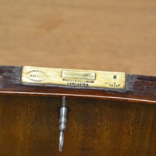 fig 1. Stunning Waring & Gillow Kidney Shaped Antique Dressing Table