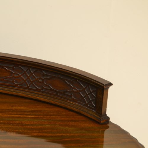 fig 3. Stunning Waring & Gillow Kidney Shaped Antique Writing Table