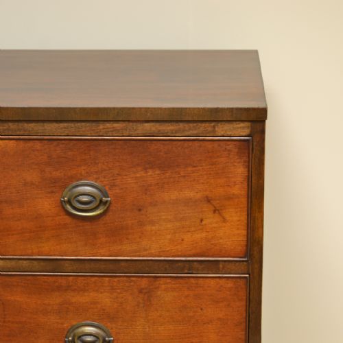 fig 2. Regency Mahogany Antique Chest of Drawers