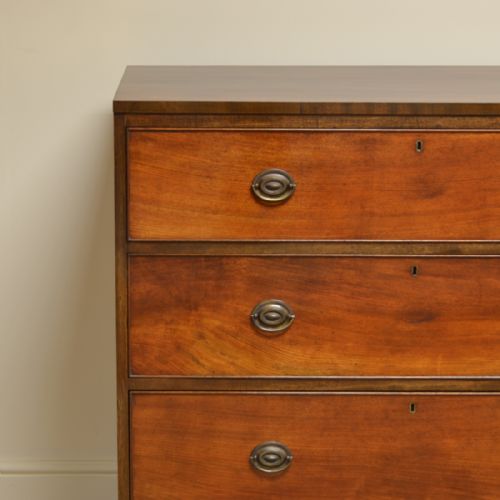 fig 3. Regency Mahogany Antique Chest of Drawers