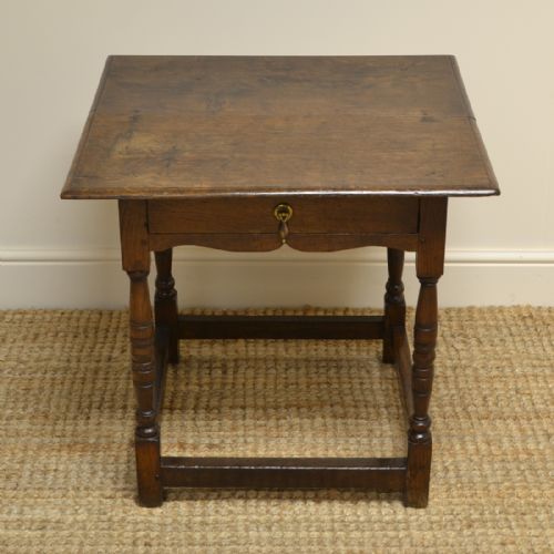 Period Oak Georgian Country Antique Low Boy