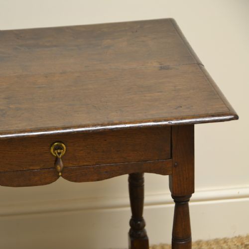 fig 1. Period Oak Georgian Country Antique Low Boy