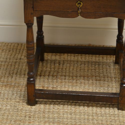 fig 2. Period Oak Georgian Country Antique Low Boy
