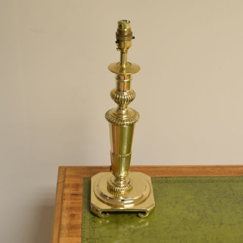 Vintage Brass Lamp Base