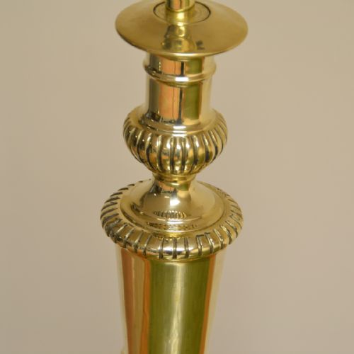 fig 1. Vintage Brass Lamp Base