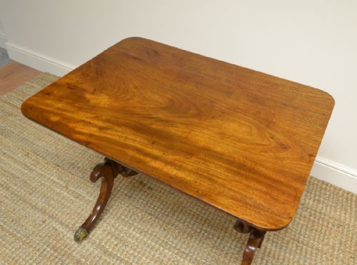 fig 1. Fine Quality Regency Mahogany Antique Sofa Table