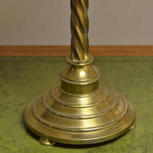 fig 2. Stunning Pair of Victorian Lamps with Shades