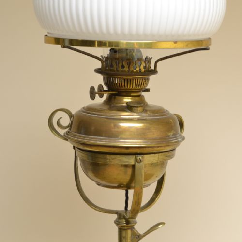 fig 1. Decorative Floor Standing Antique Lamp